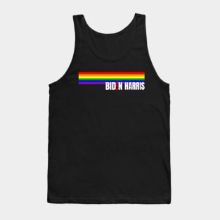 Biden Harris LGBT Pride Flag, Vote Biden Harris President, Joe And Kamala Supporter, 2020 Rainbow Pride LGBT Shirt Tank Top